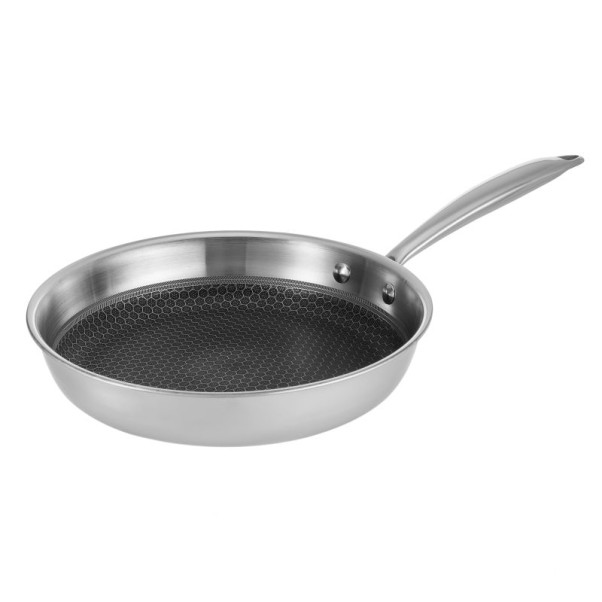 RESTO 95346 Tigaie Antiaderenta 24cm, inox TRI-PLY, antiaderenta, inductie