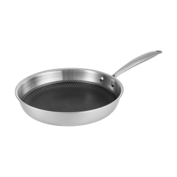 RESTO 95148 Tigaie Antiaderenta 28cm, inox TRI-PLY, antiaderenta, inductie